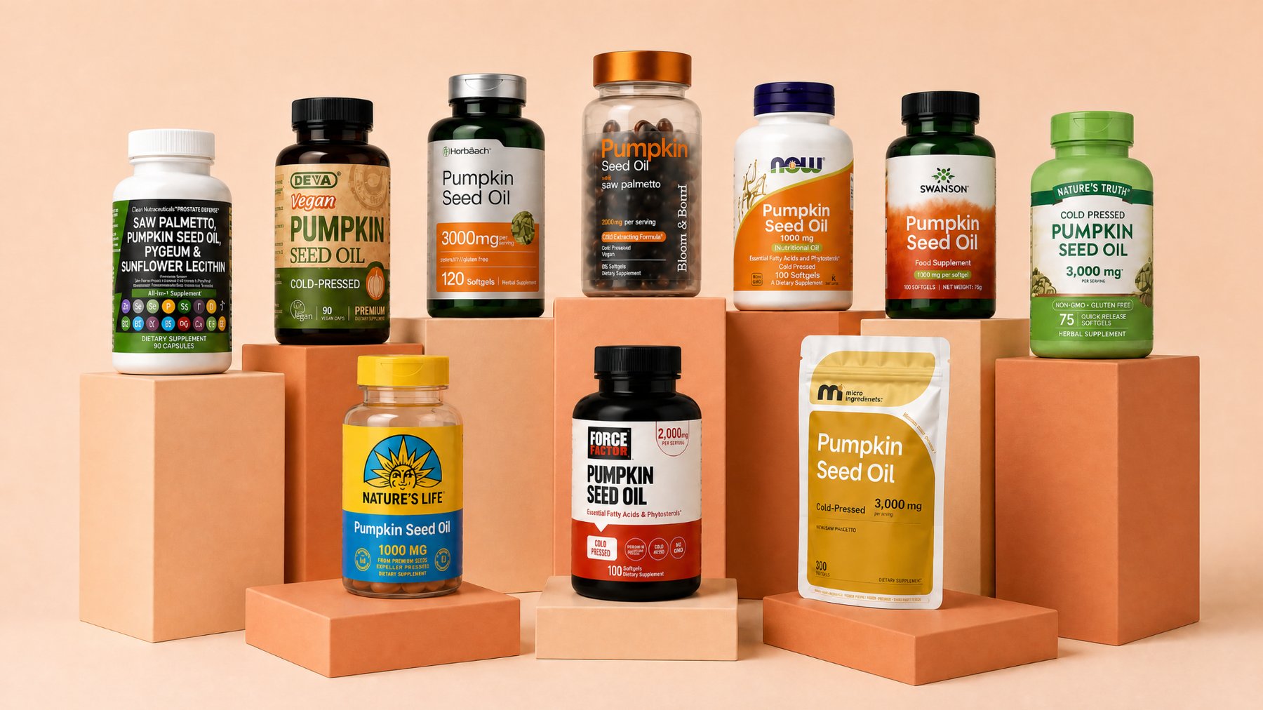 I Tried 10 Pumpkin Seed Oil Capsules for Hair Growth. Here's the Truth.