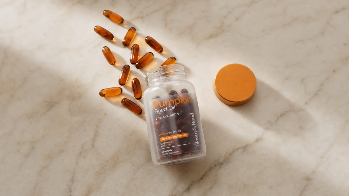 Bloom & Bond Pumpkin Seed Oil Softgels