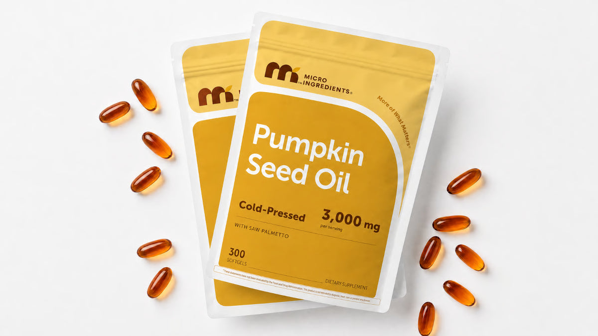 Micro Ingredients PSO + Saw Palmetto Softgels